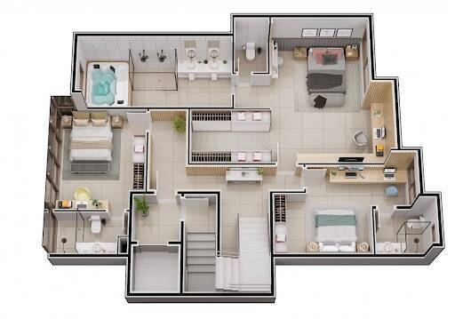 Apartamento, 3 quartos, 155 m² - Foto 5