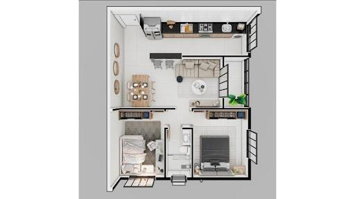 Apartamento, 2 quartos, 79 m² - Foto 2