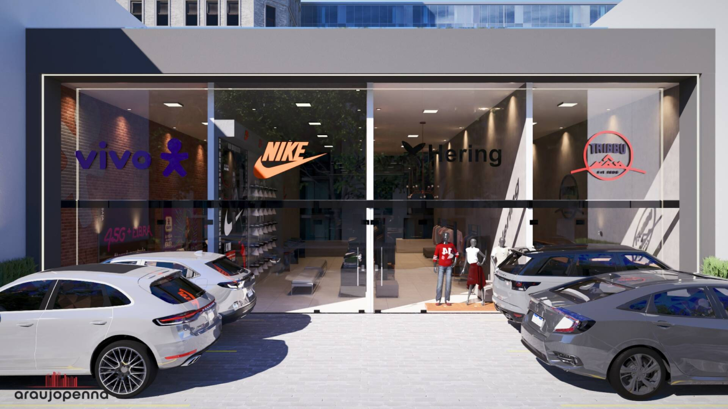 Loja-Salão, 72 m² - Foto 1