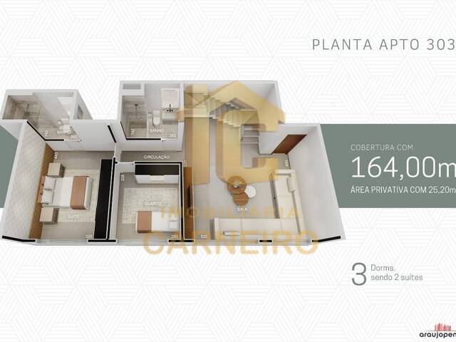 #741 - Apartamento para Venda em Timóteo - MG - 3