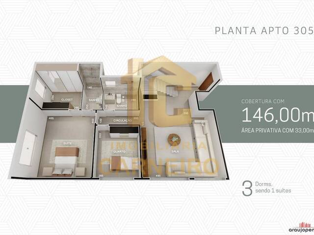 #743 - Apartamento para Venda em Timóteo - MG - 3