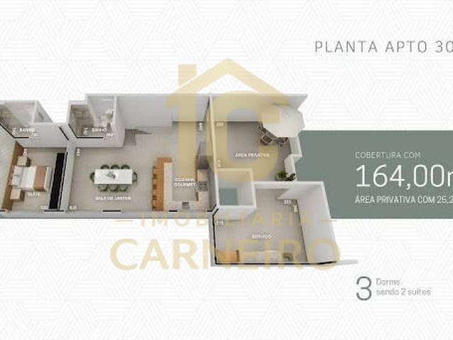 #1092 - Cobertura para Venda em Timóteo - MG - 2