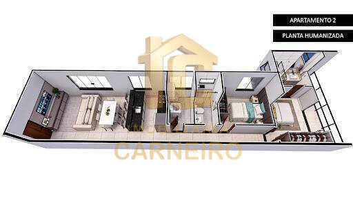 Apartamento, 3 quartos, 82 m² - Foto 3