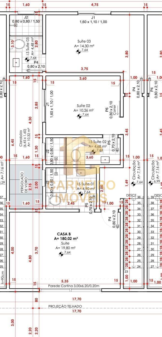 Casa, 3 quartos, 190 m² - Foto 5