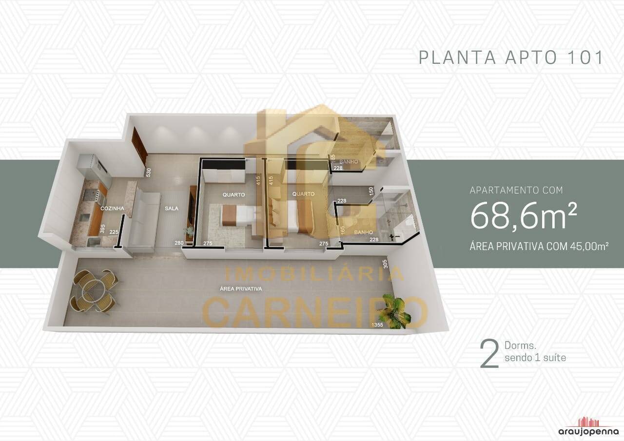 Apartamento, 2 quartos, 113 m² - Foto 2
